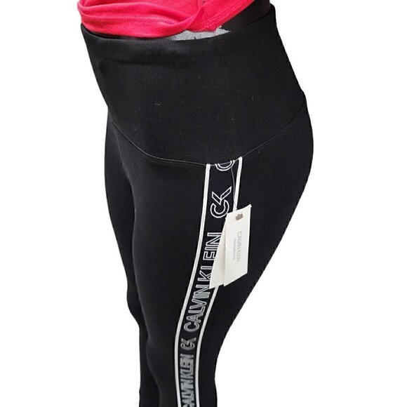 Calvin Klein Performance Jumbo-Logo High Waist Leggings Size‎ Small - Picture 5 of 13